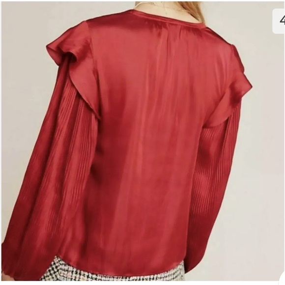 Anthropologie Dolan Left Coast Sloane Blouse XS NWT - Picture 4 of 9